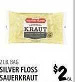 Karns Silver floss sauerkraut offer