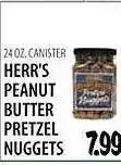 Herr's peanut butter pretzel nuggets