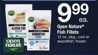 Safeway Open nature fish fillets offer