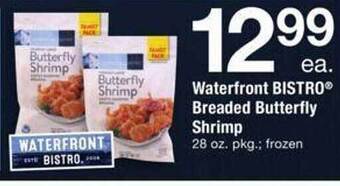 Safeway Waterfront bistro breaded butterfly shrimp offer
