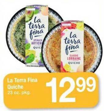 Safeway La terra fina quiche offer