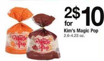 Safeway Kim's magic pop offer