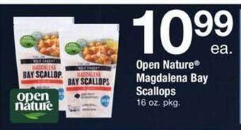 Safeway Open nature magdalena bay scallops offer