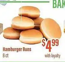 Remke Hamburger buns offer