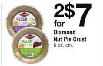 Safeway Diamond nut pie crust offer