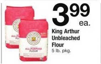 Safeway King arthur unbleached flour offer