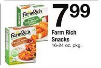 Safeway Farm rich snacks offer