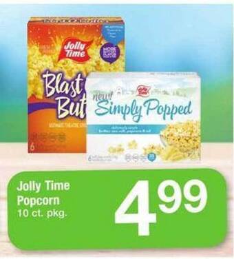 Safeway Jolly time popcorn offer