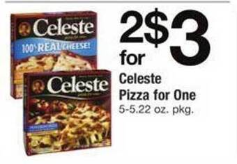 Safeway Celeste pizza for one offer