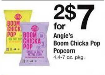 Safeway Angie's boom chicka pop popcorn offer