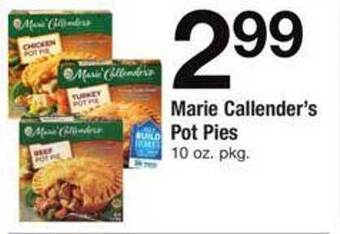 Safeway Marie callender's pot pies offer
