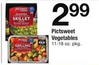 Safeway Pictsweet vegetables offer