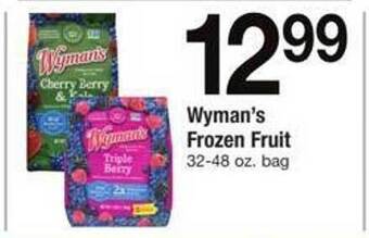 Safeway Wyman's frozen fruit offer