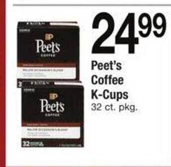 Safeway Peet's coffee k-cups offer