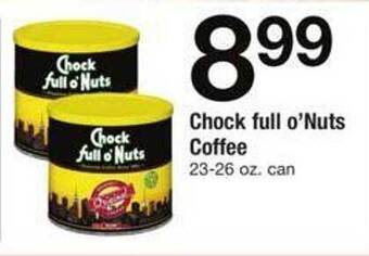 Safeway Chock full o'nuts coffee offer
