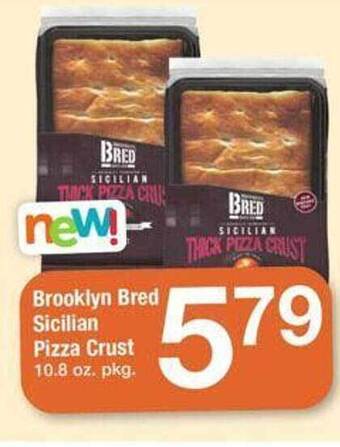 Safeway Brooklyn bred sicilian pizza crust offer