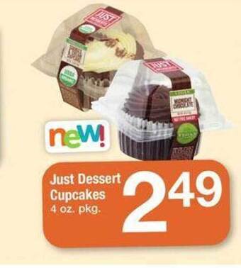 Safeway Just dessert cupcakes offer