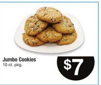 Safeway Jumbo cookies offer