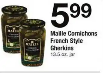 Safeway Maille cornichons french style gherkins offer