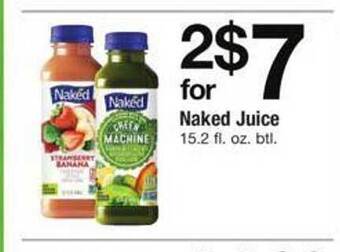 Safeway Naked juice offer