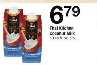 Safeway Thai kitchen coconut milk offer