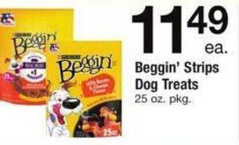 Safeway Beggin' strips dog treats offer