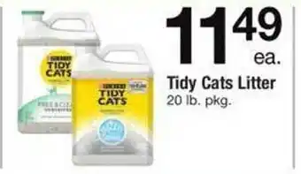 Safeway Tidy cats litter offer