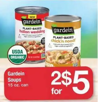 Safeway Usda organic gardein soups offer