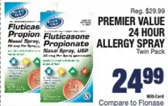 Kinney Drugs Premier Value 24 Hour Allergy Spray offer
