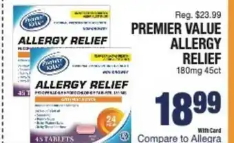 Kinney Drugs Premier Value Allergy Refief offer