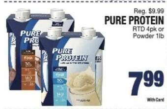 Kinney Drugs Pure Protein offer