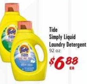 Tide Simply Liquid Laundry Detergent