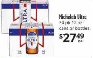 Brookshire Brothers Michelob Ultra offer