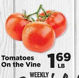 IGA Tomatoes on the vine offer
