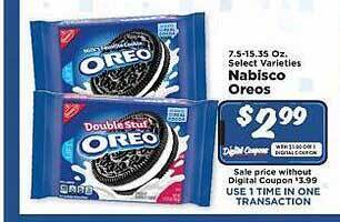 IGA Nabisco oreos offer