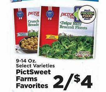 IGA Pictsweet farms favorites offer
