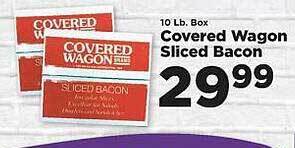 IGA Covered wagon sliced bacon offer