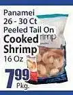 Key Food Peeled tail on cooked shrimp offer