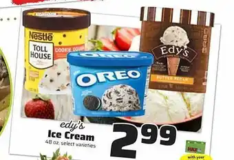 El Rio Grande Edy's ice cream select varieties offer