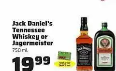 El Rio Grande Jack daniel's tennessee whiskey or jagermeister offer