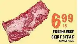 Foodarama Fresh! beef skirt steak offer