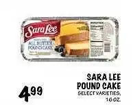 Foodarama Sara lee pound cake offer