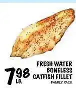 Foodarama Fresh water boneless catfish fillet offer
