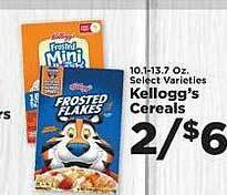 IGA Kellogg's cereals offer