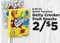 IGA Betty crocker fruit snacks offer