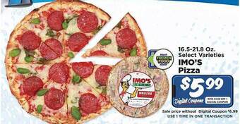 IGA Imo's pizza offer