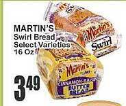 Key Food Martin's swirl bread offer