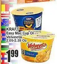 Key Food Kraft easy mac cup or velveeta offer