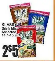 Key Food Klass drink mix offer
