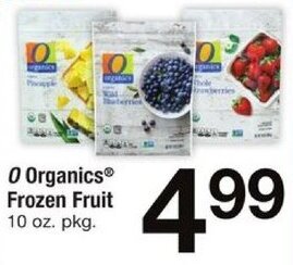 ACME O Organics Frozen Fruit 10 oz. pkg. offer